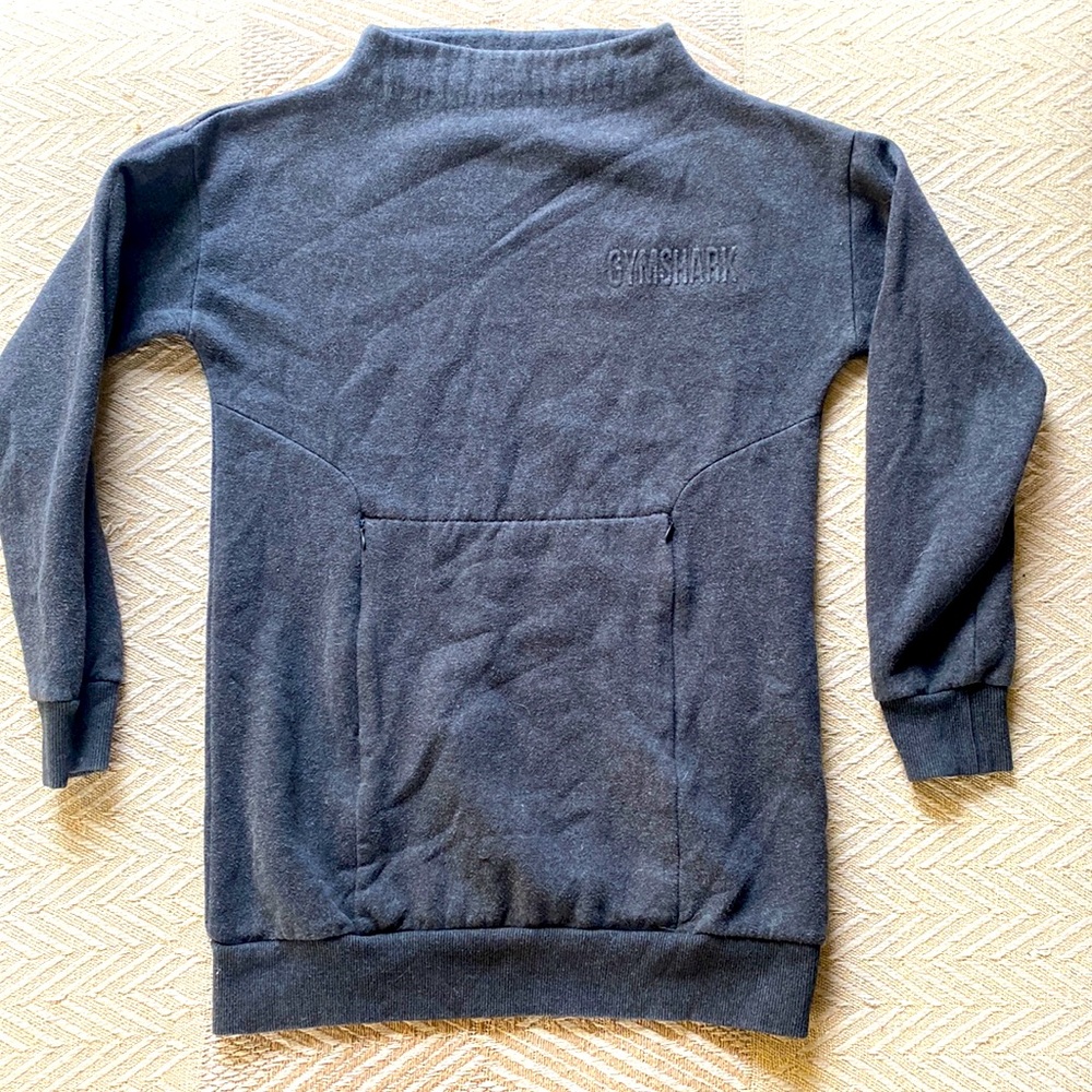 GYMSHARK SO SOFT SWEATSHIRT Gray SZ Small